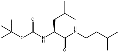 BOC-S-N\'异己烷-亮氨酰胺 结构式