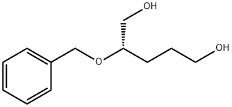 1,5-Pentanediol, 2-(phenylmethoxy)-, (2S)- Structure