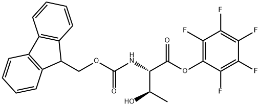 N-FMOC-L-THREONINE PENTAFLUOROPHENYL ESTER),86061-06-5,结构式