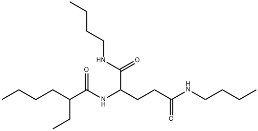 二丁基异辛酰谷氨酰胺 结构式