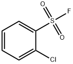 Benzenesulfonyl fluoride, 2-chloro- Structure