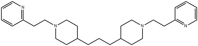 1,3-双(1-(2-(吡啶-2-基)乙基)哌啶-4-基)丙烷,865076-07-9,结构式