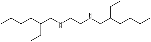 N,N'-bis(2-ethylhexyl)ethane-1,2-diamine Struktur