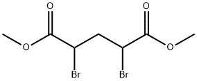 2,4-Dibromoglutaric acid dimethyl ester Struktur