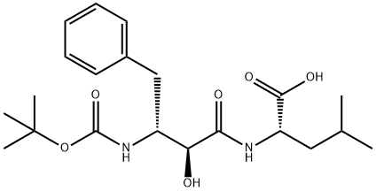 87304-15-2 rac-((2R,3S)-3-((tert-butoxycarbonyl)amino)-2-hydroxy-4-phenylbutanoyl)-D-leucine