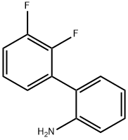 [1,1'-Biphenyl]-2-amine, 2',3'-difluoro- Structure