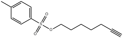 6-Heptyn-1-ol, 1-(4-methylbenzenesulfonate) Structure