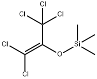Silane, [[2,2-dichloro-1-(trichloromethyl)ethenyl]oxy]trimethyl- Struktur