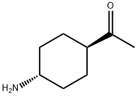 1-(反式-4-氨基环己基)乙酮, 879997-04-3, 结构式
