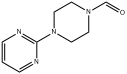1-Piperazinecarboxaldehyde, 4-(2-pyrimidinyl)- Structure