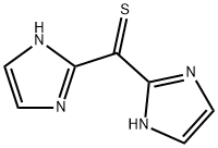 Methanethione, di-1H-imidazol-2-yl- Struktur