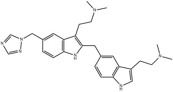 Rizatriptan EP Impurity A Struktur