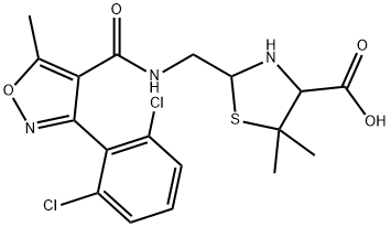 狄洛沙西林杂质, 89353-77-5, 结构式