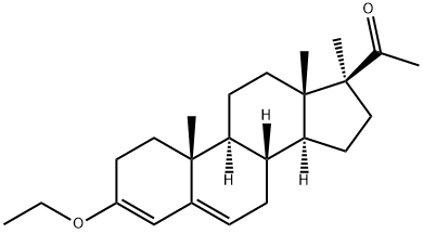 17α-Methyl-3-ethoxypregna-3,5-dien-20-one Struktur