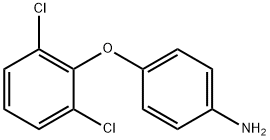 Benzenamine, 4-(2,6-dichlorophenoxy)- 结构式