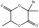 1,?4-?Dioxane-?2,?5-?dione, 3-?bromo-?3,?6-?dimethyl- (9CI) Structure