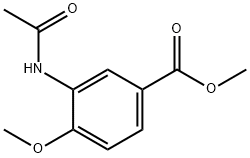 methyl 3-acetamido-4-methoxybenzoate(WX191975) Structure