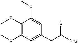 Benzeneacetamide, 3,4,5-trimethoxy-,91248-14-5,结构式