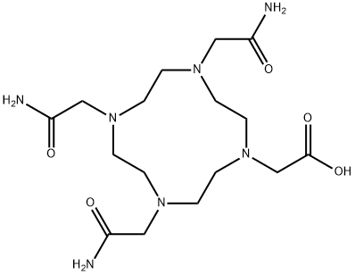 DO3AM-acetic acid, 913528-04-8, 结构式