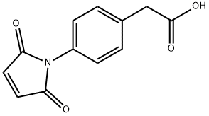 4-马来酰亚胺基苯乙酸, 91574-45-7, 结构式