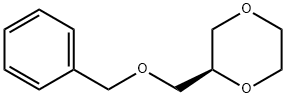 1,4-Dioxane, 2-[(phenylmethoxy)methyl]-, (2S)- Structure