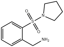 2-(吡咯烷-1-磺酰)苯基]甲胺,918812-54-1,结构式