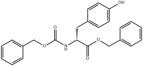 Z-D-TYR-OBZL 结构式