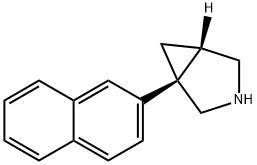 (1R,5S)-1-(2-萘基)-3-氮杂双环[3.1.0]己烷,924012-43-1,结构式