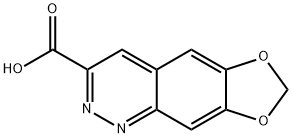 1,3]DIOXOLO[4,5-G]CINNOLINE-3-CARBOXYLIC ACID Structure