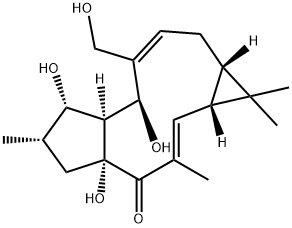 17-羟基异千金二萜醇,93551-00-9,结构式