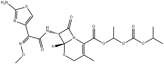 头孢泊肟酯杂质B, 947692-14-0, 结构式