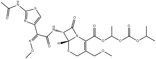 头孢泊肟酯杂质G, 947692-15-1, 结构式