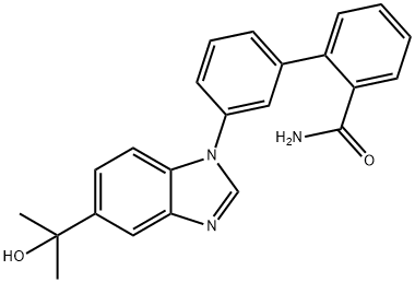 951654-29-8 (3-5-(1-羟基-1-甲基乙基)-1H-苯并咪唑-1-基][1,1'-联苯基]-2-甲酰胺