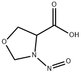 4-Oxazolidinecarboxylicacid,3-nitroso-(9CI) 结构式
