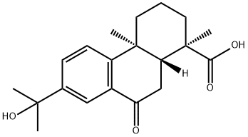15-HYDROXY-7-OXODEHYDROABIETICACID 化学構造式