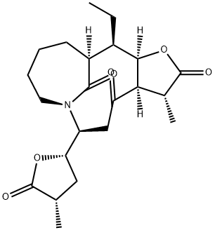 新对叶百部酮碱,954379-68-1,结构式