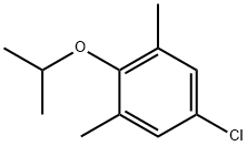 Benzene, 5-chloro-1,3-dimethyl-2-(1-methylethoxy)- Structure