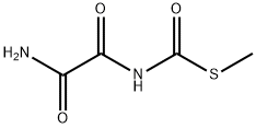 Carbamothioic acid, N-?(2-?amino-?2-?oxoacetyl)?-?, S-?methyl ester Struktur