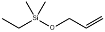 Ethyldimethyl(2-propen-1-yloxy)silane Struktur