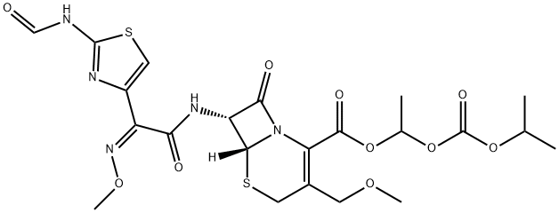 Cefpodoxime Proxetil EP Impurity F Structure