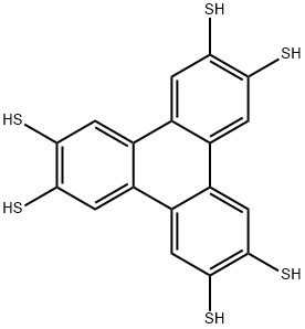 六巯基三亚苯,100077-38-1,结构式