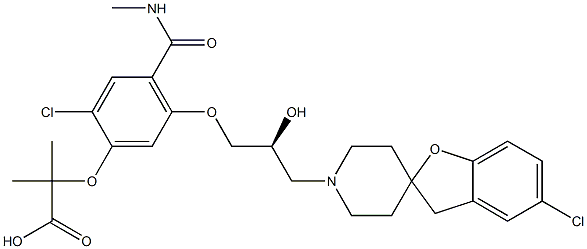 CCR1 antagonist, 1003566-93-5, 结构式