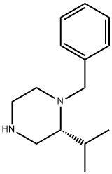 (R)-1-benzyl-2-isopropylpiperazine, 1006706-57-5, 结构式