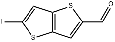 2-甲酰基-5-碘噻吩并[3,2-B]噻吩 结构式
