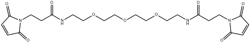 三乙二醇双琥珀酰亚胺,1008402-47-8,结构式
