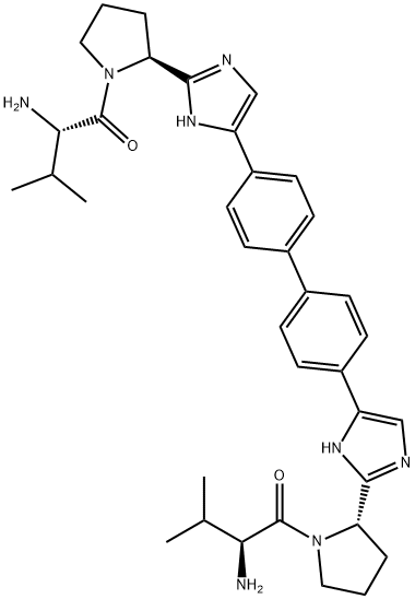 Daclatasvir Di-Descarbamate Impurity, 1009119-18-9, 结构式