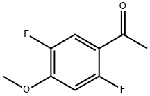 2',5'-difluoro-4'-methoxyacetophenone Structure