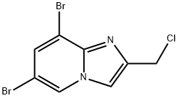 1015082-51-5 Imidazo[1,2-a]pyridine, 6,8-dibromo-2-(chloromethyl)-