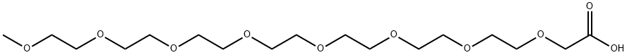 m-PEG7-CH2COOH, 101791-31-5, 结构式