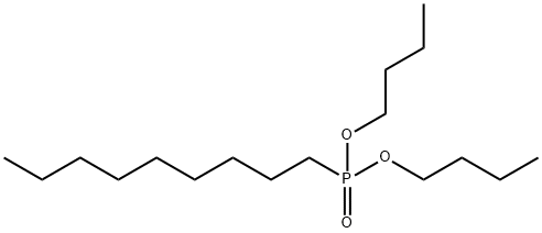 Phosphonic acid, nonyl-, dibutyl ester (6CI) Structure